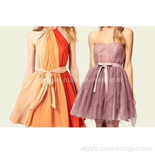 100% Polyester Chiffon Dresses Fabric